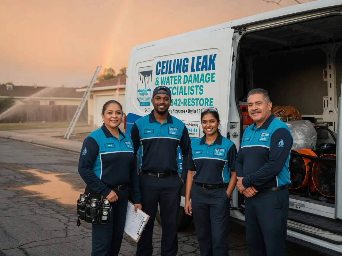 Ceiling Leak Cleanup company in Junction City, OH